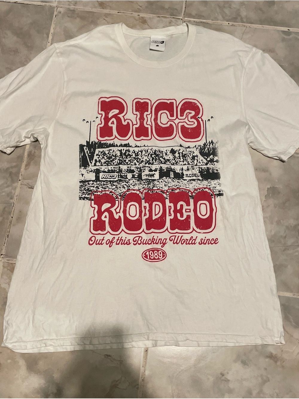 Daniel Ricciardo RIC3 “Out Of This Bucking World”T-Shirt L Formula 1